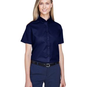 CORE365 Ladies' Optimum Short-Sleeve Twill Shirt