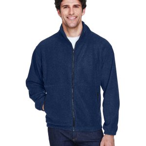 UltraClub Men's Iceberg Fleece Full-Zip Jacket