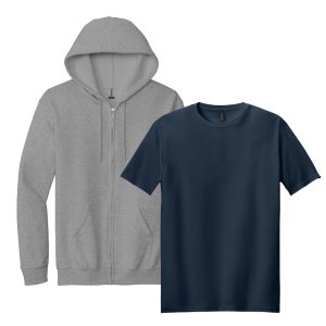 Sweatshirt & T-Shirt Combo