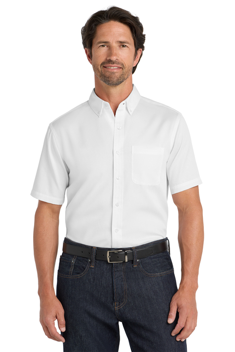 Port Authority® Short Sleeve SuperPro React ™ Twill Shirt - Image 5